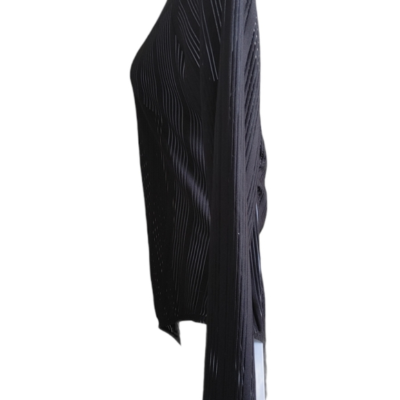 NWOT Junior Plus Black Stretchy Bodysuit - Picture 4 of 9